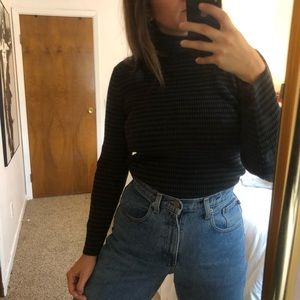 Ralph Lauren Striped Turtleneck